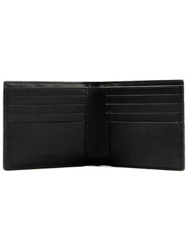 Intrecciato Half Wallet Black - BOTTEGA VENETA - BALAAN 3