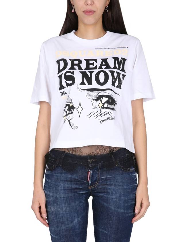 23 fw T-shirt WITH Logo S75GD0364S23009100 B0040372632 - DSQUARED2 - BALAAN 2