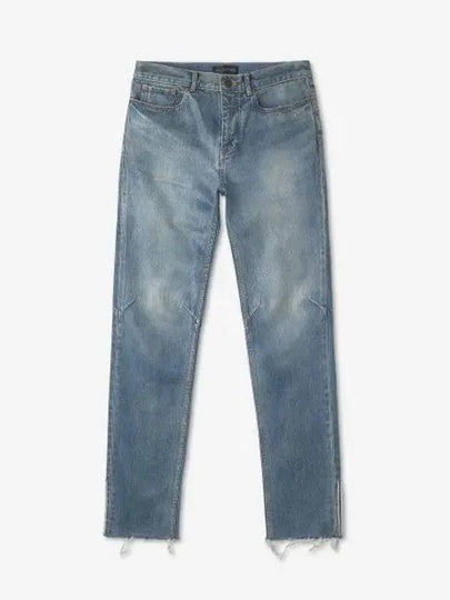 Super Fit Washed Denim Jeans Blue - BALENCIAGA - BALAAN 2