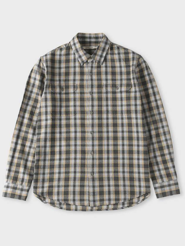 Cotton Check Shirt D ICSH52 - PANICALE - BALAAN 1