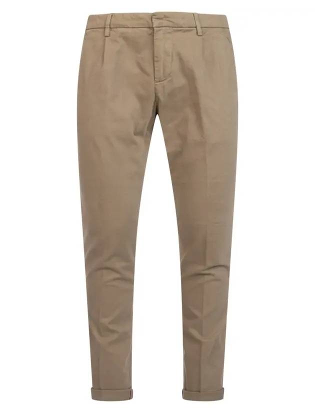 Men's Slim Fit Baggy Pants Beige - BALMAIN - BALAAN 1