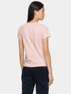 Denise Logo Cotton Short Sleeve T-shirt Pink - A.P.C. - BALAAN 6
