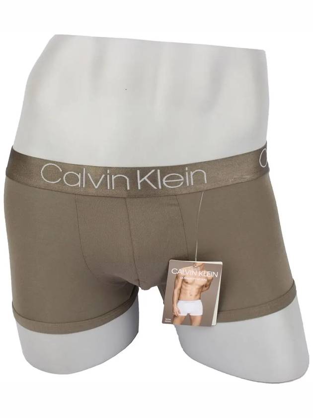 Underwear CK Men's Underwear Modal Draws NB1796 Low Khaki - CALVIN KLEIN - BALAAN 1