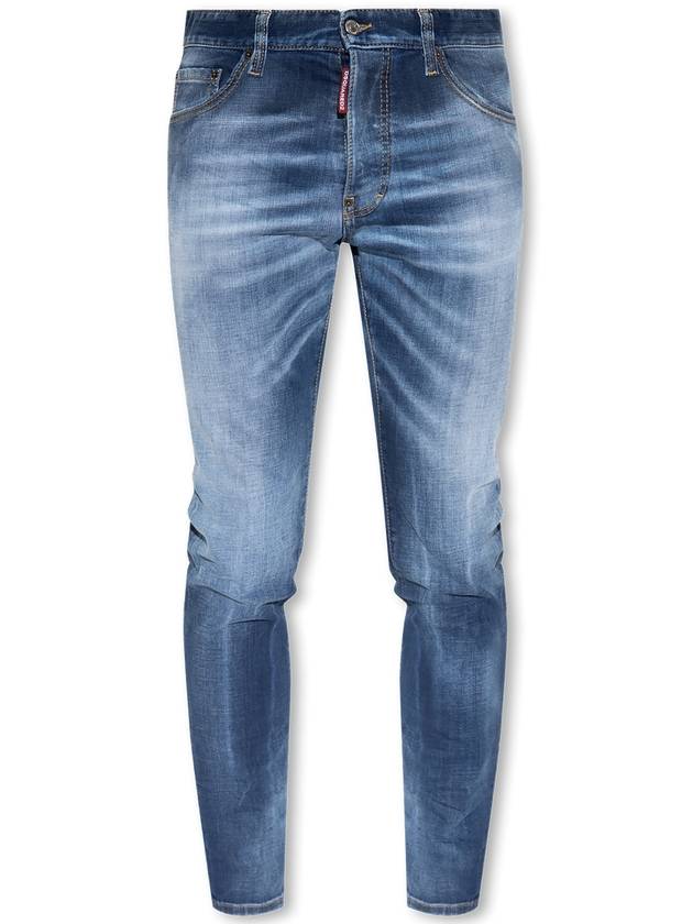 Cool Guy Washing Slim Jeans Navy - DSQUARED2 - BALAAN 5