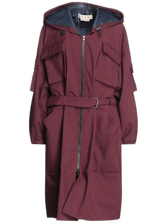 Genderless hooded trench coat - MARNI - BALAAN 1