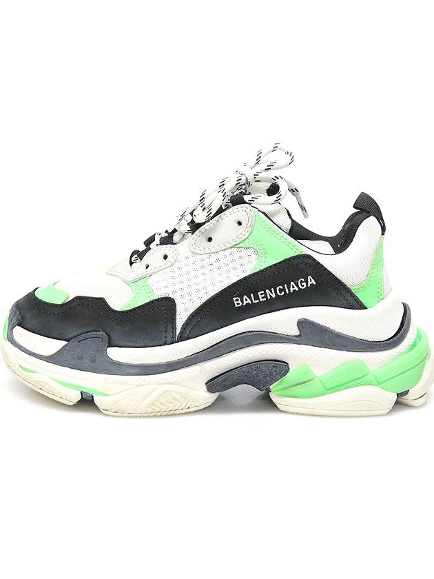 Balenciaga 524039 Neon Green Triple S Women Sneakers 36 - BALENCIAGA - BALAAN 4