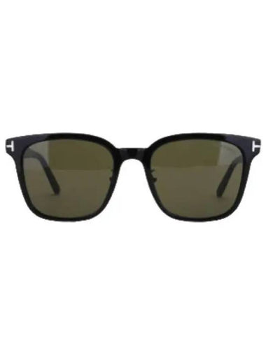 Eyewear Square Acetate Sunglasses Black - TOM FORD - BALAAN 1