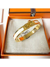 Mini Click Kelly Bracelet Gold Cream - HERMES - BALAAN 5