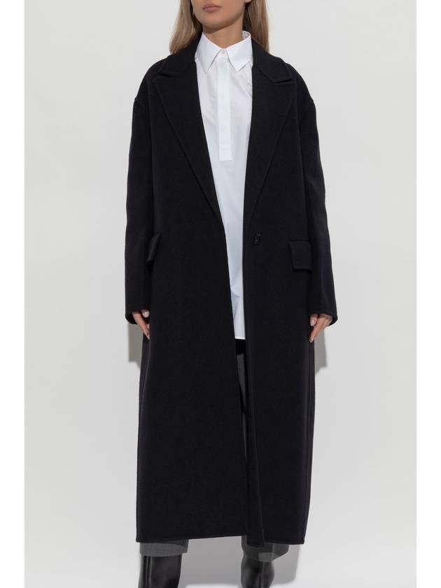 JIL SANDER Wool Coat, Women's, Black - JIL SANDER - BALAAN 3