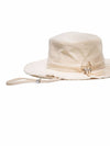 Le Bob Artichaut Bucket Hat Off White - JACQUEMUS - BALAAN 3