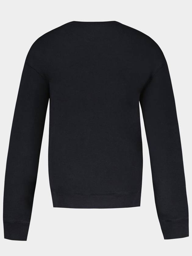 Bold Fox Head Cotton Sweatshirt Black - MAISON KITSUNE - BALAAN 3