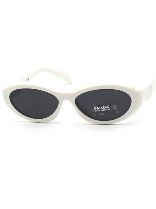 eyewear symbol acetate sunglasses white - PRADA - BALAAN 2