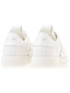 Round Toe Lace-Up Low Top Sneakers White - VALENTINO - BALAAN 4