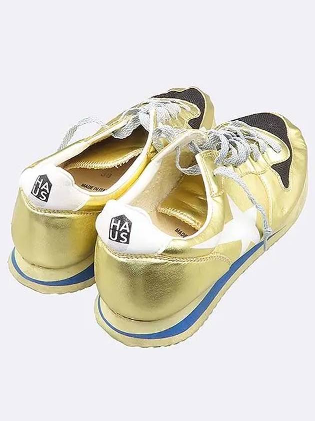 Smith Market Gold Sneakers Women s Shoes - GOLDEN GOOSE - BALAAN 5