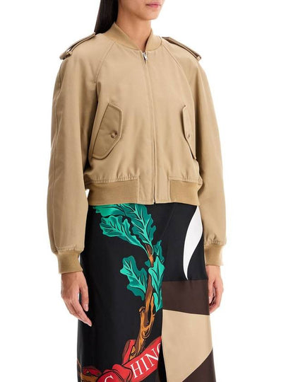 gabardine bomber - MOSCHINO - BALAAN 2