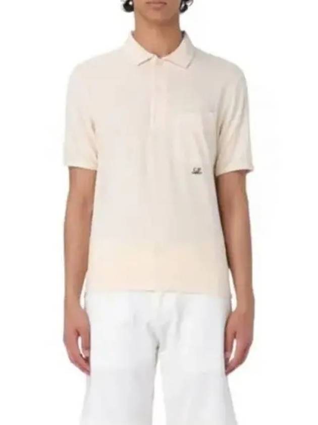 Pocket Polo Shirt Sand - CP COMPANY - BALAAN 2