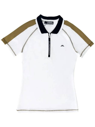 SS Golf Short Sleeve Courtney Polo White - J.LINDEBERG - BALAAN 2