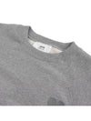 Big Heart Logo Sweatshirt Grey - AMI - BALAAN 4