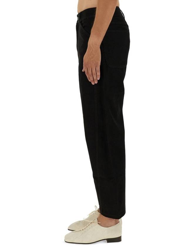 Twisted Workwear Straight Pants Black - LEMAIRE - BALAAN 5