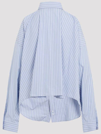 Balenciaga Asymmetrical Striped Shirt Clothing - BALENCIAGA - BALAAN 2