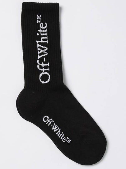 Socks OWRA035C99KNI001 1001 Black - OFF WHITE - BALAAN 2