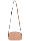 GG Marmont Matelasse Small Shoulder Bag Rose Beige - GUCCI - BALAAN 6