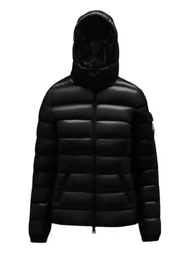 1A52400 68950 999 BADY Body Arm Logo Patch Hood Padding Glossy Black Women's Padding - MONCLER - BALAAN 2