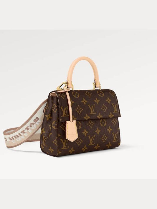 24 Years Women s Cluny Mini Top Handle Bag Cross Monogram 46055 - LOUIS VUITTON - BALAAN 1