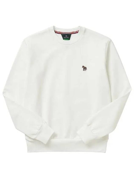 Women's Zebra Logo Sweatshirt White - PAUL SMITH - BALAAN 2