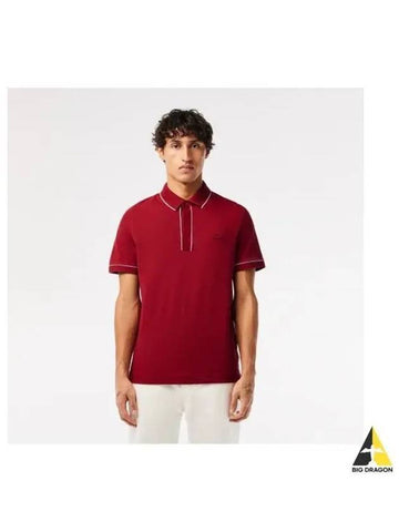 Men s SMART PARIS Polo Red - LACOSTE - BALAAN 1