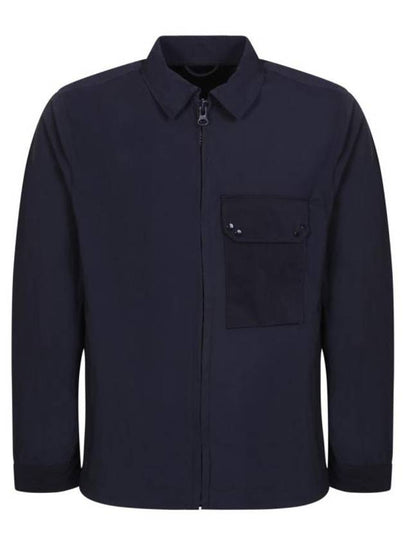 Pocket Zip-Up Mid Layer Jacket Navy - TEN C - BALAAN 2