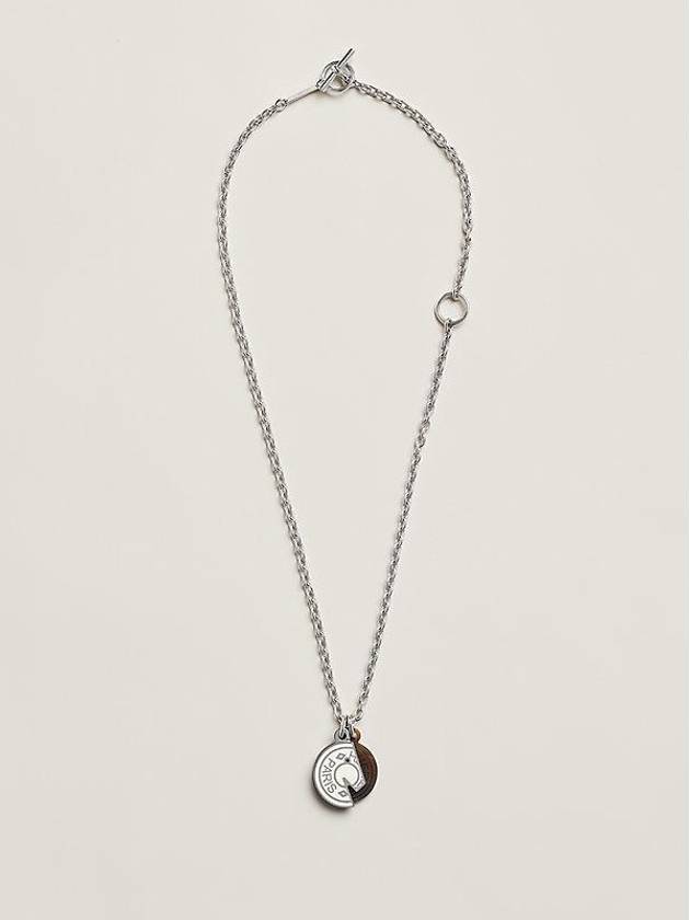 Carrousel Necklace Grey - HERMES - BALAAN 4