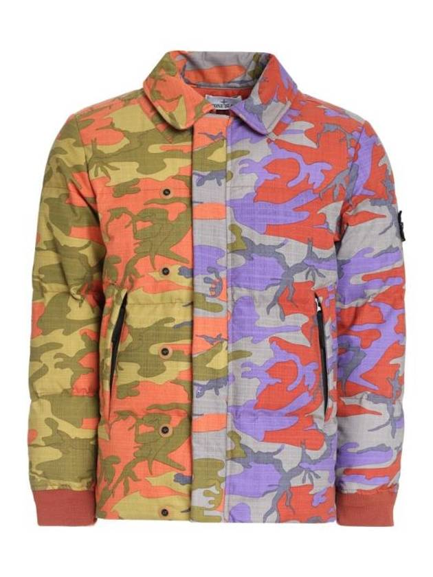 Heritage Camo Ripstop Nylon Down Jacket - STONE ISLAND - BALAAN 2