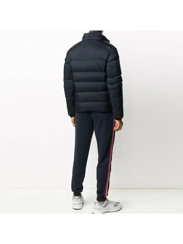 Aubrac Emboss Logo Goose Down Padding Navy - MONCLER - BALAAN 4