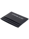 Logo Card Wallet Black - EMPORIO ARMANI - BALAAN.