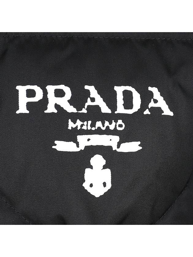 Re-Nylon Down Padded Jacket Black - PRADA - BALAAN 8