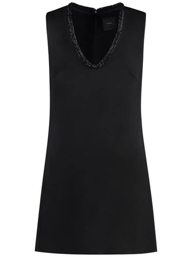 Pinko Gordes Cady Dress - PINKO - BALAAN 1