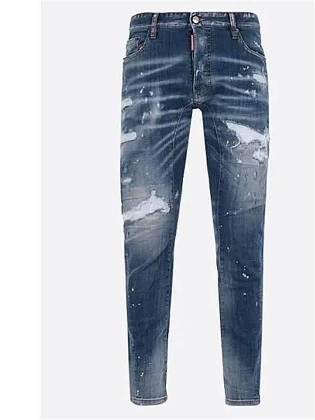 Tidy Biker Denim Jeans Blue - DSQUARED2 - BALAAN 2