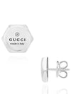 Earrings YBD779171001 Trademark Stud Silver Women s - GUCCI - BALAAN 1