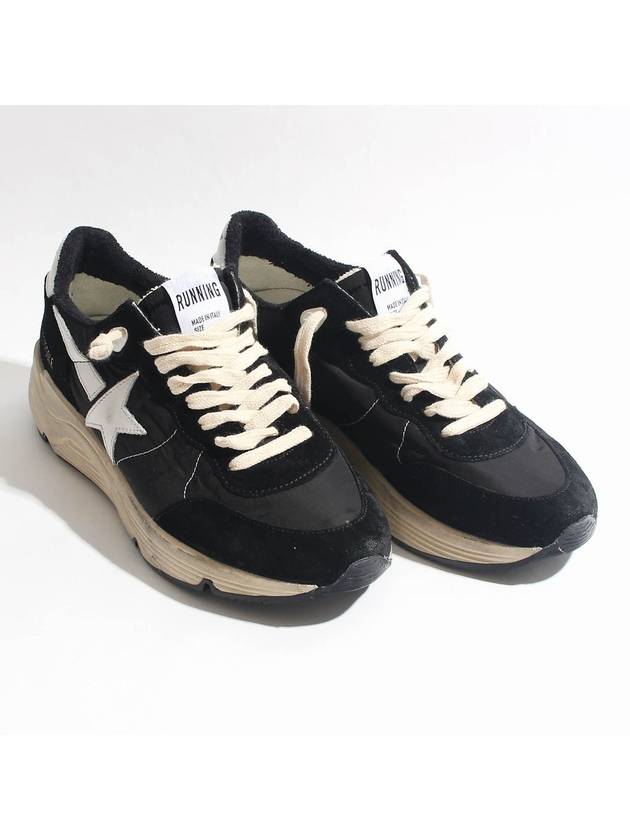 Men's Running Sole Low Top Sneakers Black - GOLDEN GOOSE - BALAAN 3