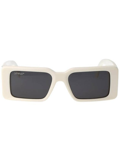 Milano rectangular frame sunglasses - OFF WHITE - BALAAN 2