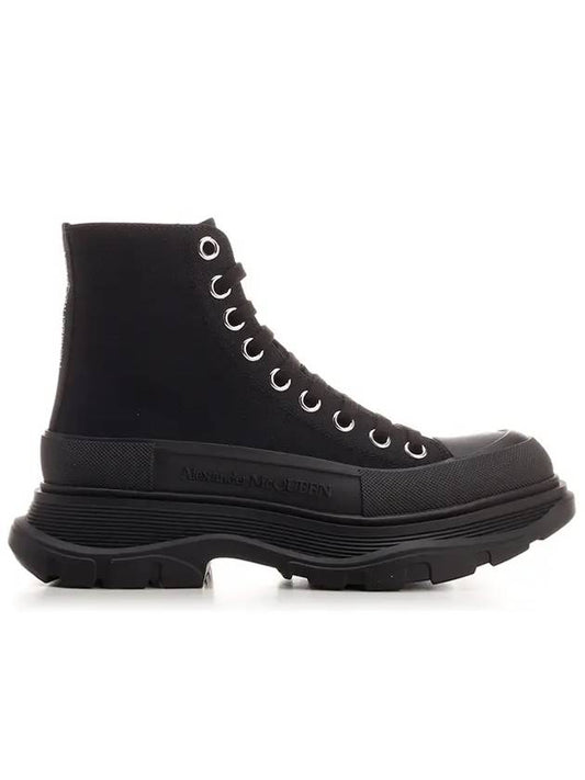 Women's Tread Slick Walker Boots Black - ALEXANDER MCQUEEN - BALAAN 1