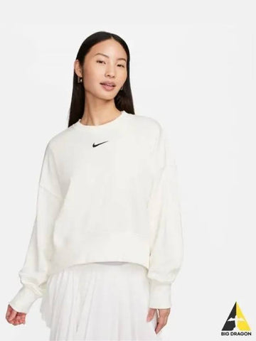 Women s Sportswear Phoenix Fleece Oversized Crew 133 - NIKE - BALAAN 1