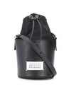 5AC Micro Number Logo Bucket Bag Black - MAISON MARGIELA - BALAAN 2