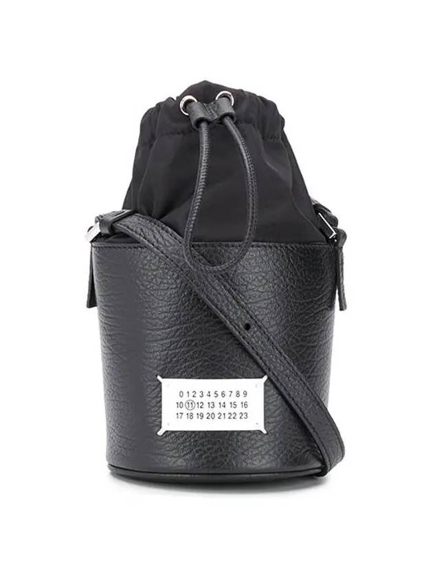 5AC Micro Number Logo Bucket Bag Black - MAISON MARGIELA - BALAAN 2