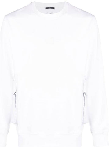 Logo Sweatshirt White - CP COMPANY - BALAAN 1