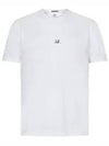 30/1 Jersey Logo Short Sleeve T-Shirt White - CP COMPANY - BALAAN 2