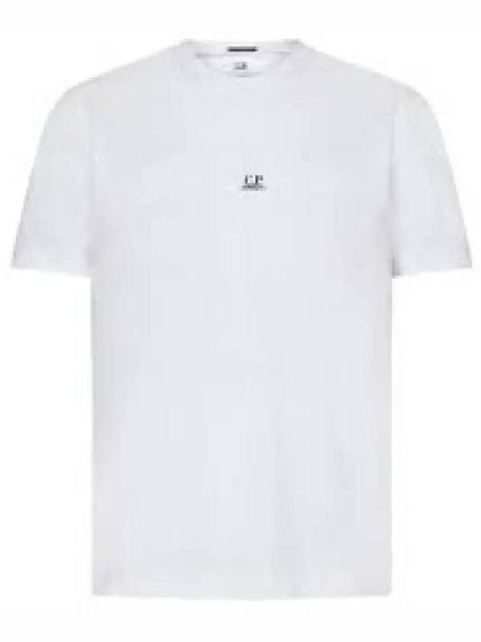 30/1 Jersey Logo Short Sleeve T-Shirt White - CP COMPANY - BALAAN 2