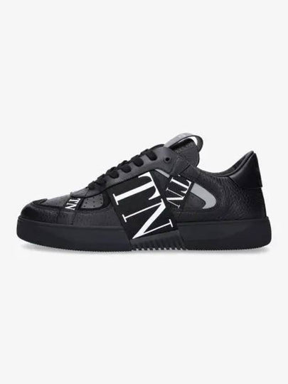 VLTN Low Top Sneakers Black - VALENTINO - BALAAN 2