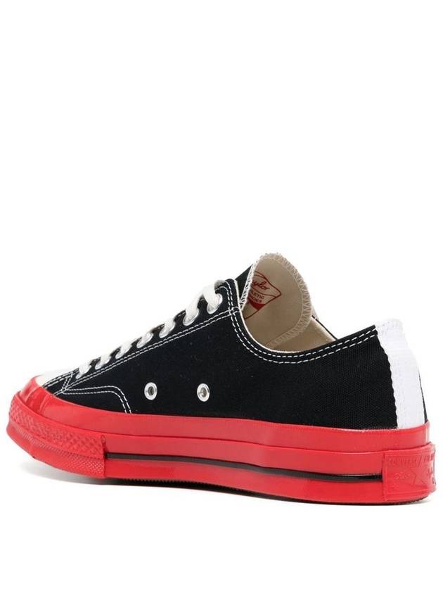 Comme Des Garçons Play X Converse Converse Low Heart Shoes - COMME DES GARCONS PLAY - BALAAN 4